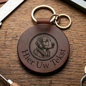 Sleutelhanger hond - gepersonaliseerd