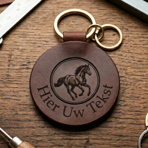 Sleutelhanger paard - gepersonaliseerd